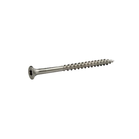 Grip-Rite Deck Screw, #10 x 3 in, 18-8 Stainless Steel, Flat Head, Torx Drive, 340 PK MAXS310DS3055